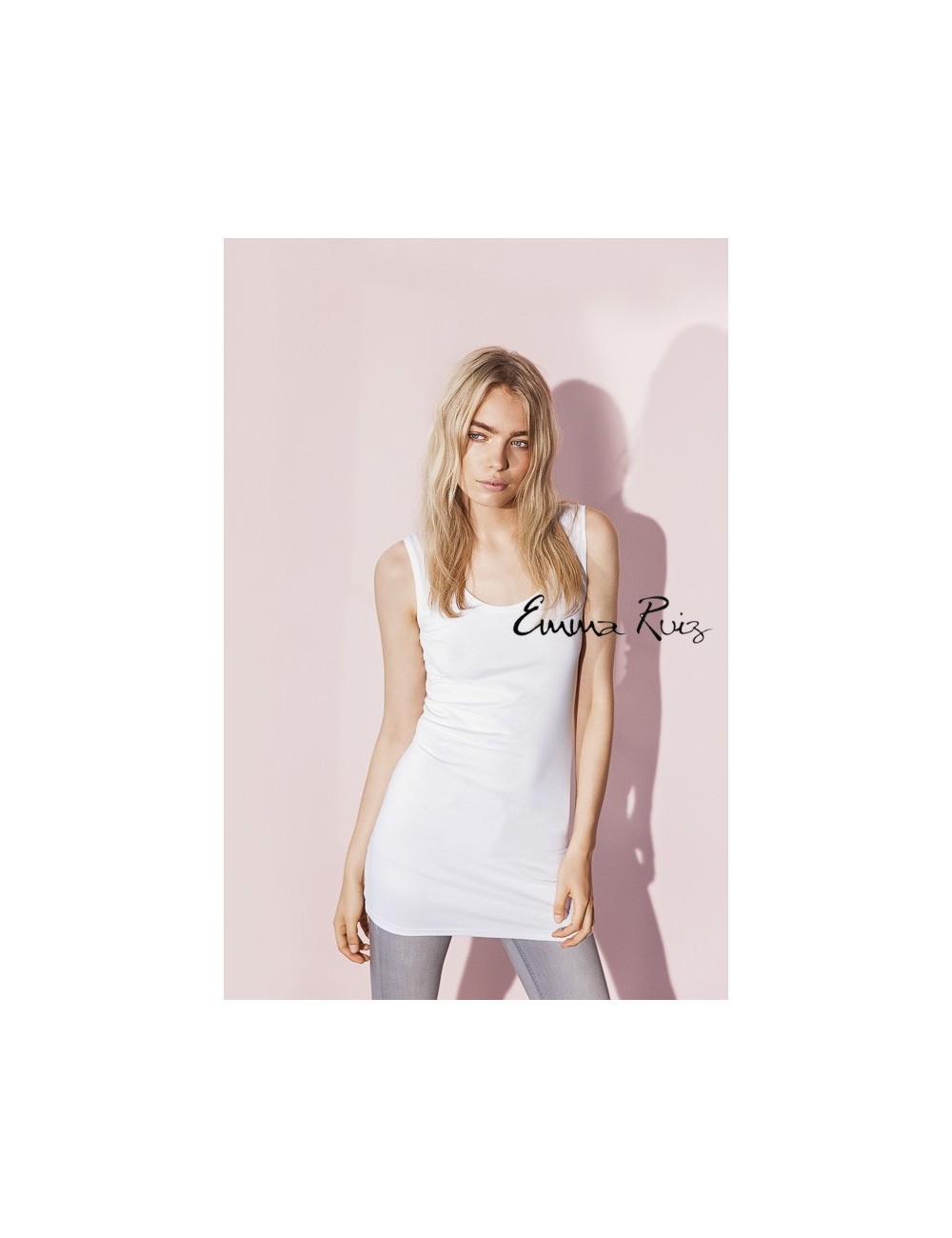 CAMISETA VIOFFICIEL NEW LONG WHITE - VILA CLOTHES
