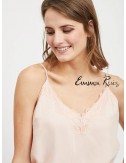 TOP VIKALIA SINGLET ROSA - VILA CLOTHES
