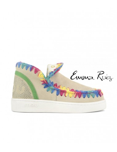 Botas MOU Summer Eskimo Sneaker Mix Color Stitching MU.SW211019S