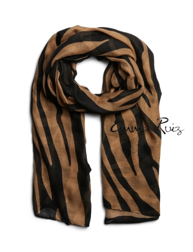 Bufanda Pieces Animal Print