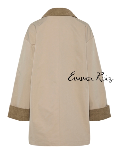 Gabardina Pieces Camel