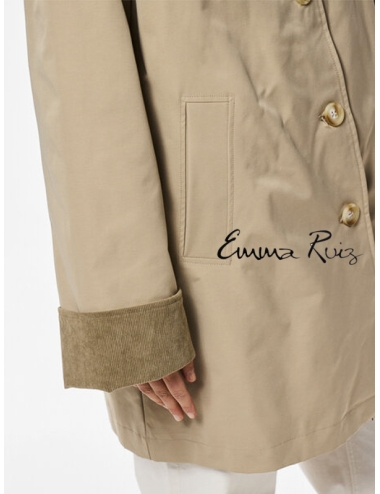 Gabardina Pieces Camel