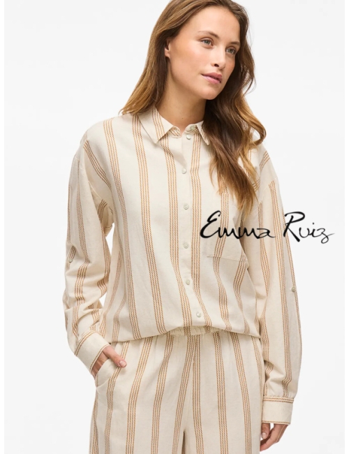 Camisa Vila Clothes manga...