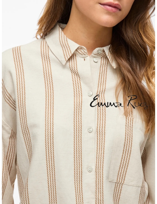 Camisa Vila Clothes manga...