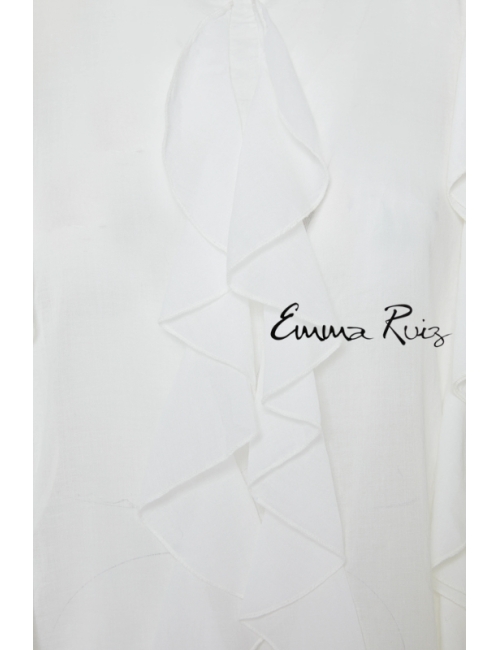 Blusa BSB Fashion volantes...