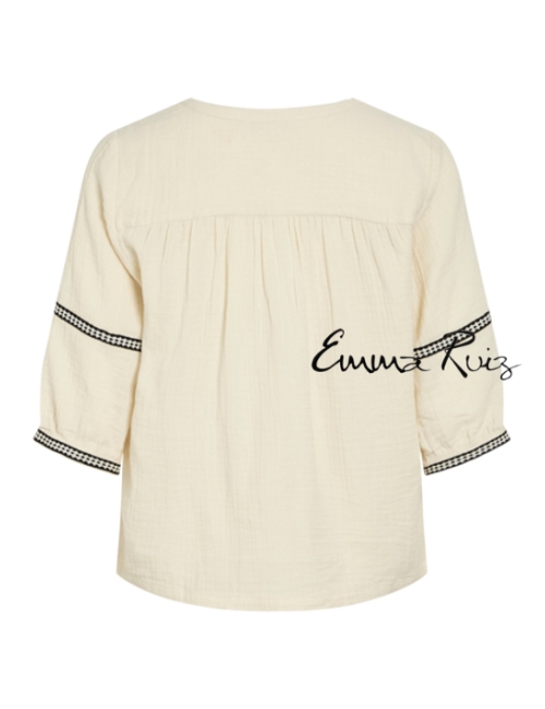 Blusa Vila Clothes cuello...