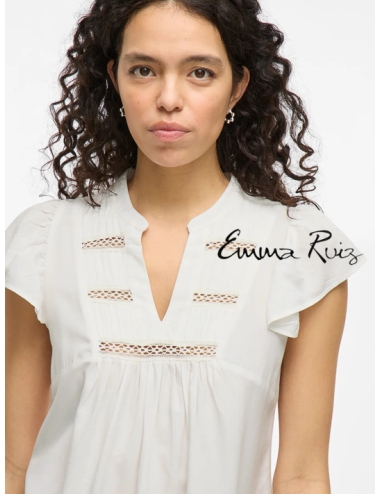 Top VILA CLOTHES Plisado...