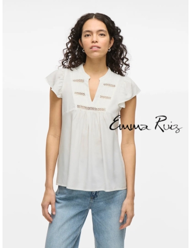 Top VILA CLOTHES Plisado...