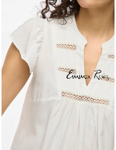 Top VILA CLOTHES Plisado...