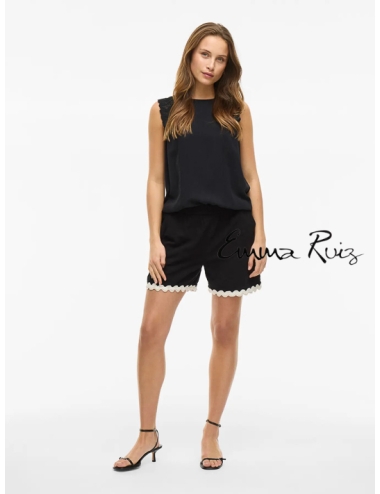 Shorts Vila Clothes Negro