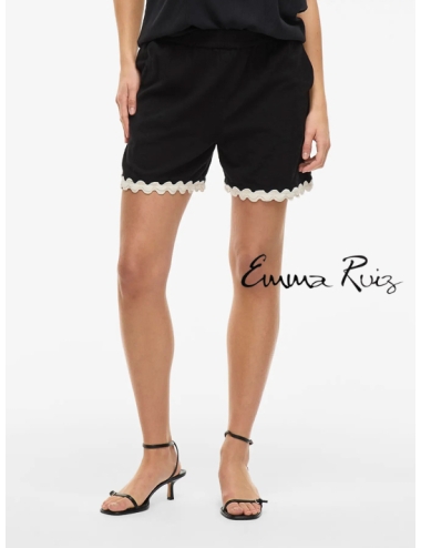 Shorts Vila Clothes Negro