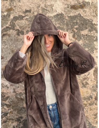 Abrigo BSB Fashion Marrón–...