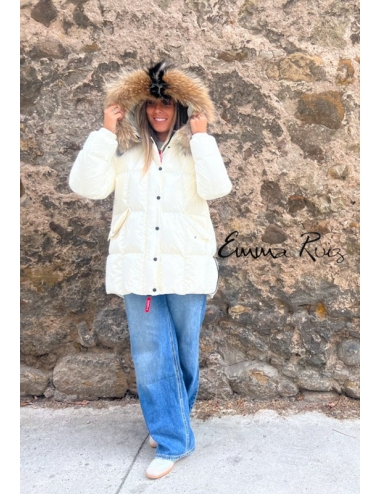 Parka Mujer “Carmen” Crudo...