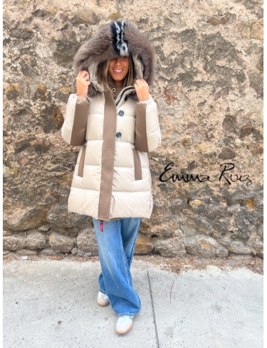 Parka Mujer “Sakari” Beige...